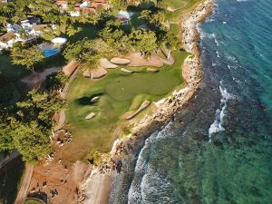 Casa De Campo (Teeth Of The Dog) Aerial 16th Green Above